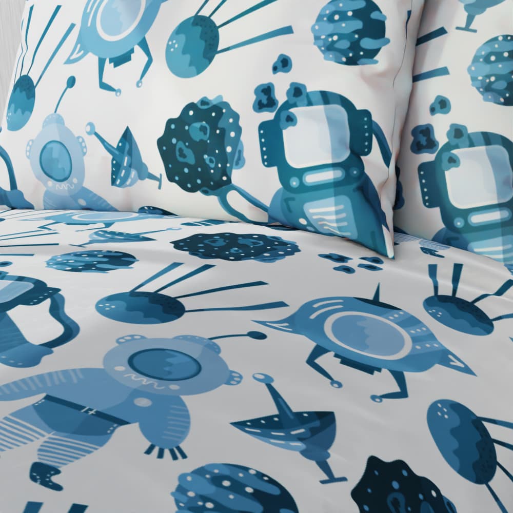 Space is Colourful Reversible Duvet Bed Set - Kidz Bedding