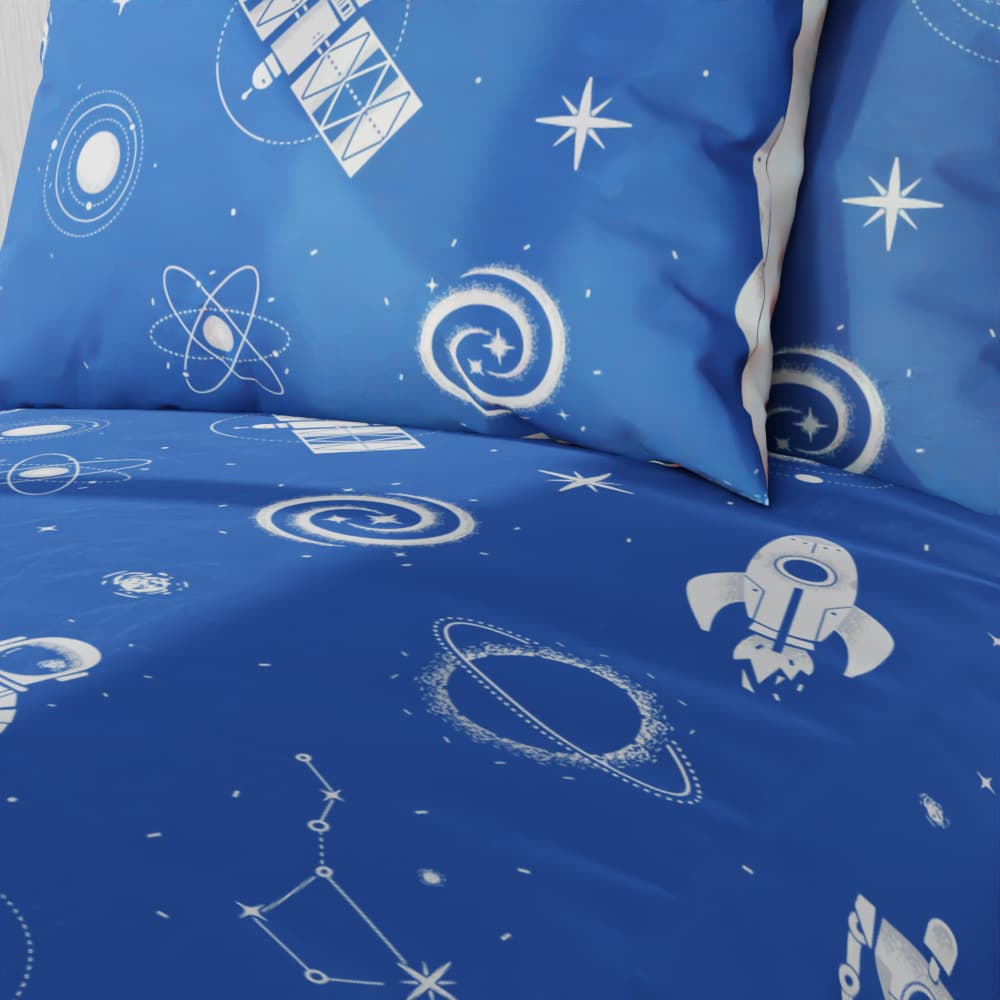 Space Explorers Reversible Duvet Bed Set - Kidz Bedding