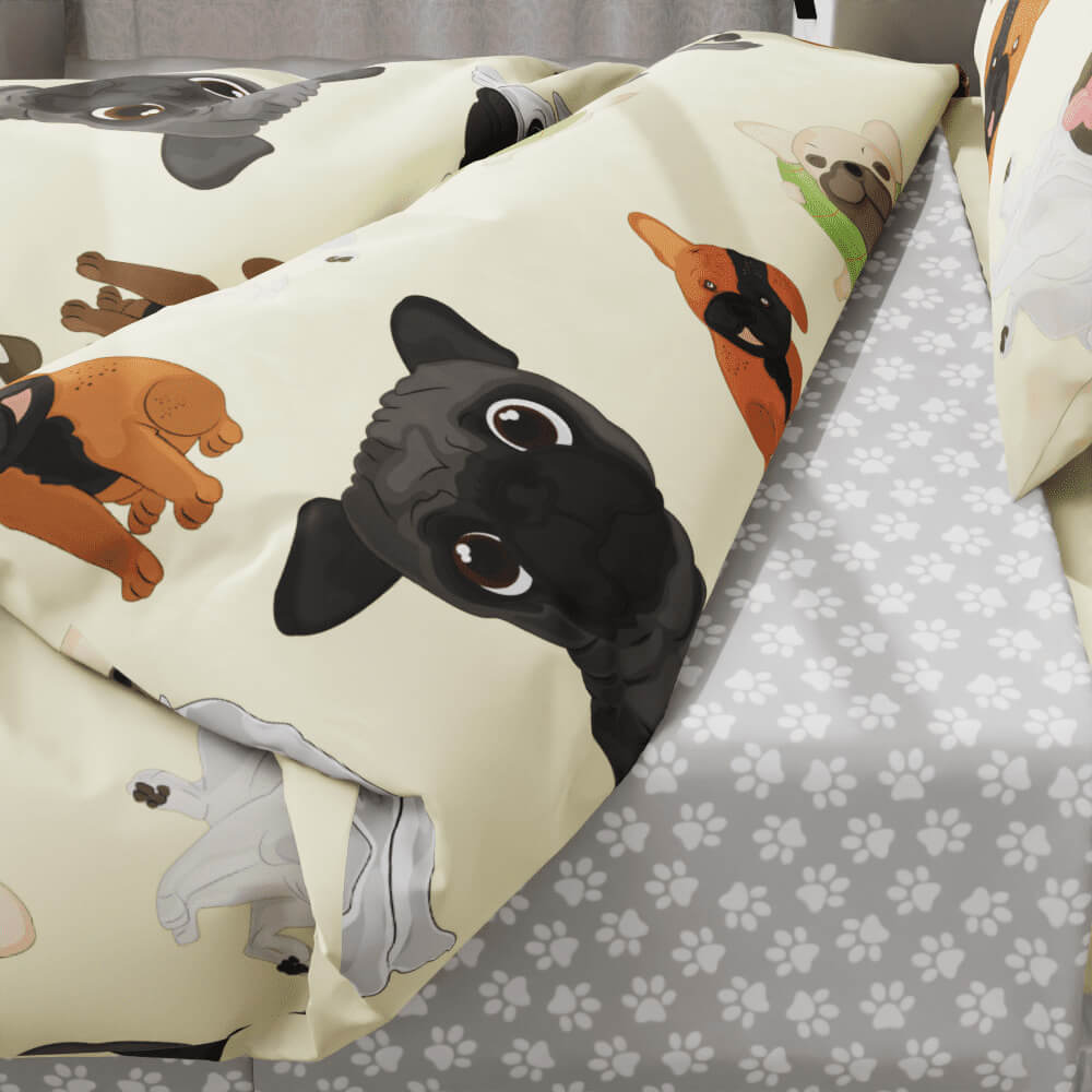 Crazy Dogs Duvet Quilt Cover - Kidz Bedding